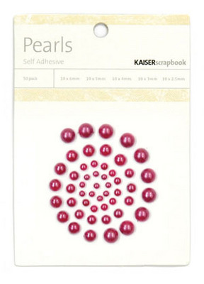 Kaisercraft Pearls PLUM