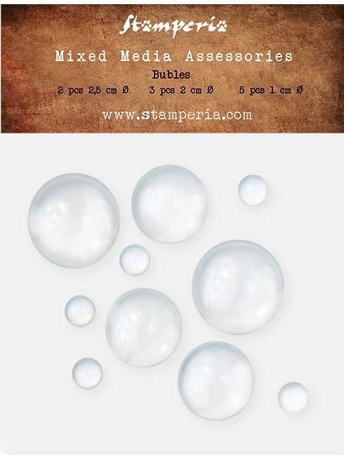 Stamperia Big Bubbles  (10pcs) (SBA398)