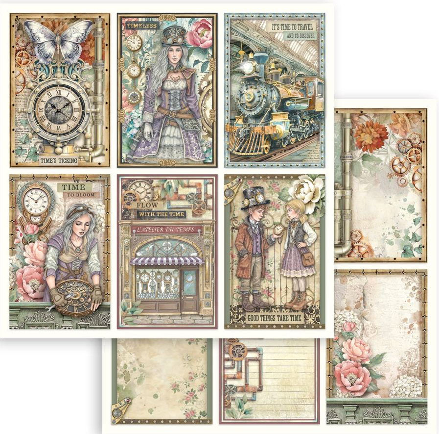 Stamperia Gardens of Time 12