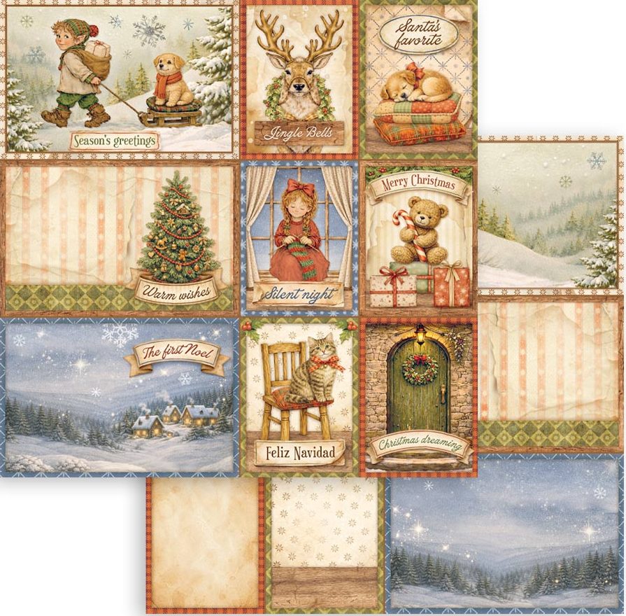 Stamperia Silent Night 12