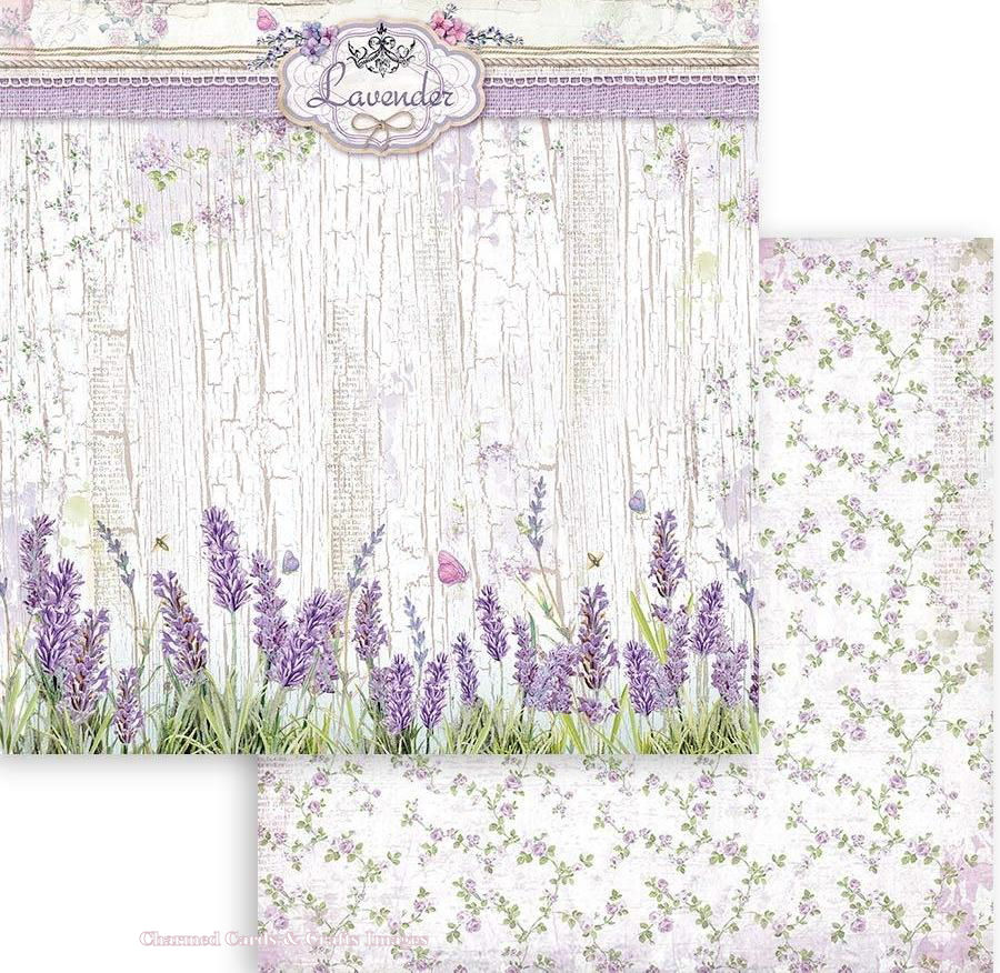 Stamperia Double-Sided Paper - Provence Lavender (SBB850)