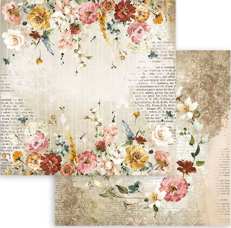 Stamperia Double-Sided Paper - Garden of Promises - SBB870