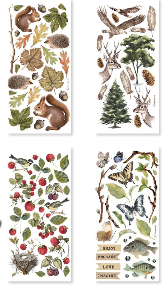 Stamperia Forest Paper Cut-outs 