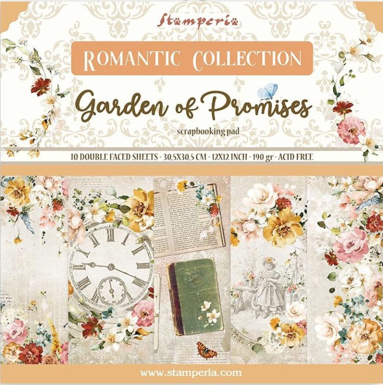 Stamperia 12x12 Paper Packs - Garden of Promises 