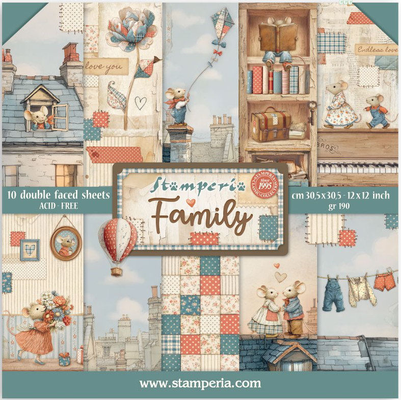 Stamperia Family 12