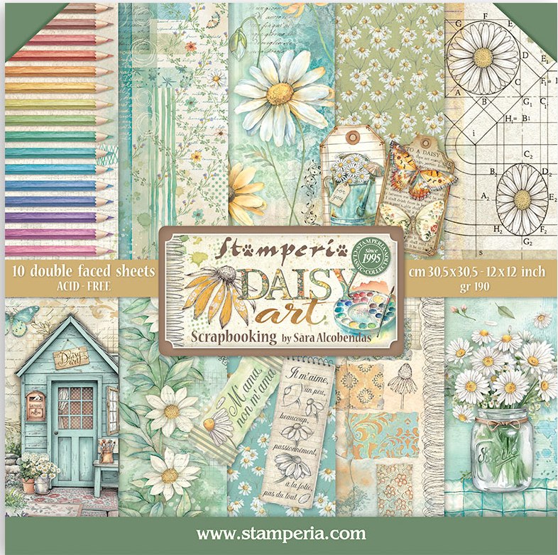 Stamperia Daisy Art 12