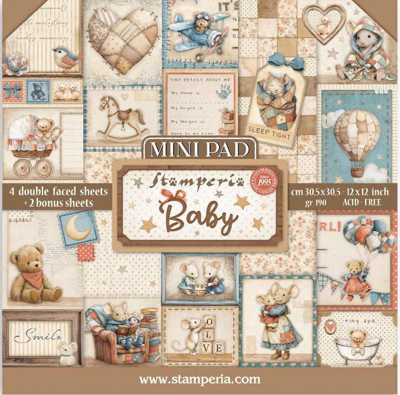Stamperia Baby 12