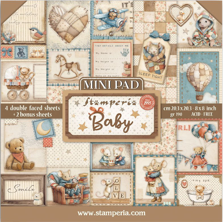 Stamperia Baby 8