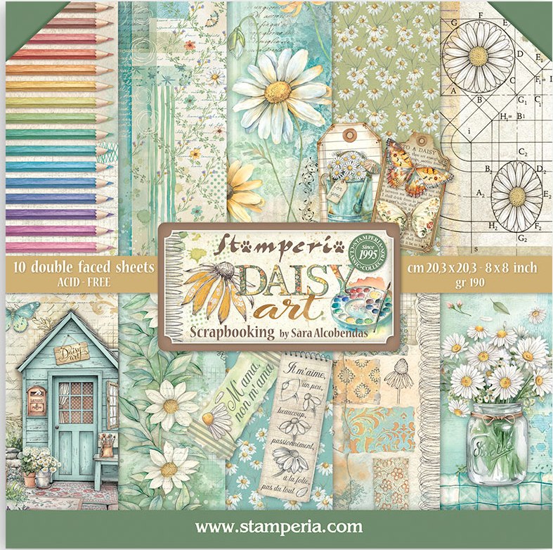 Stamperia Daisy Art  8
