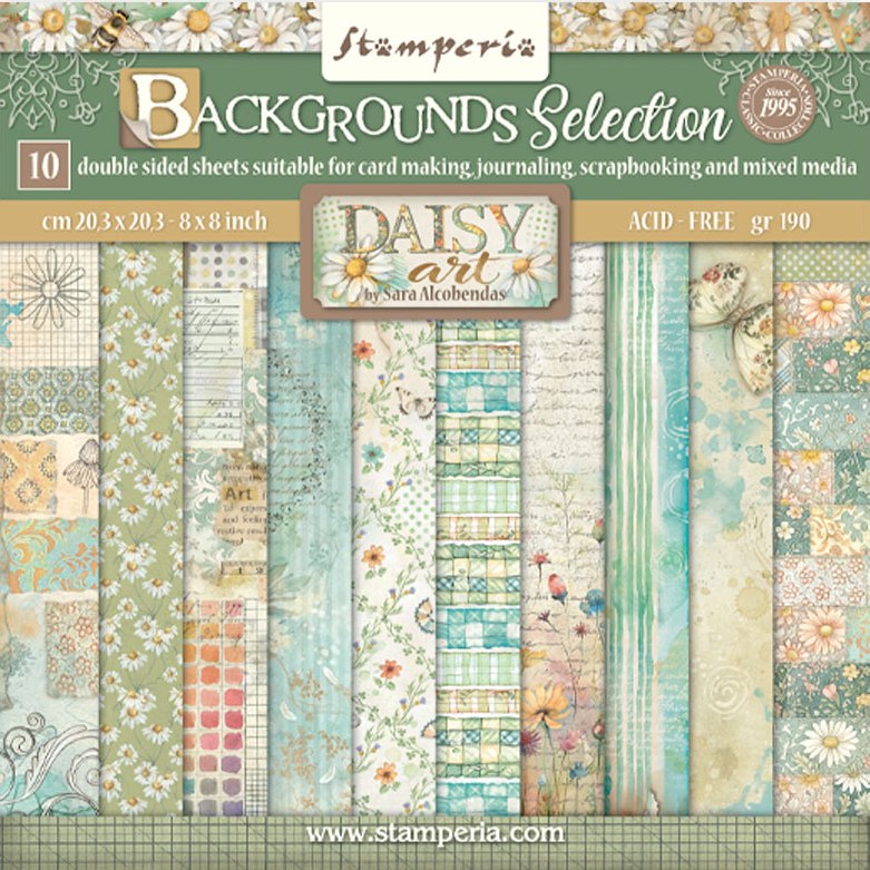 Stamperia Daisy Art  8