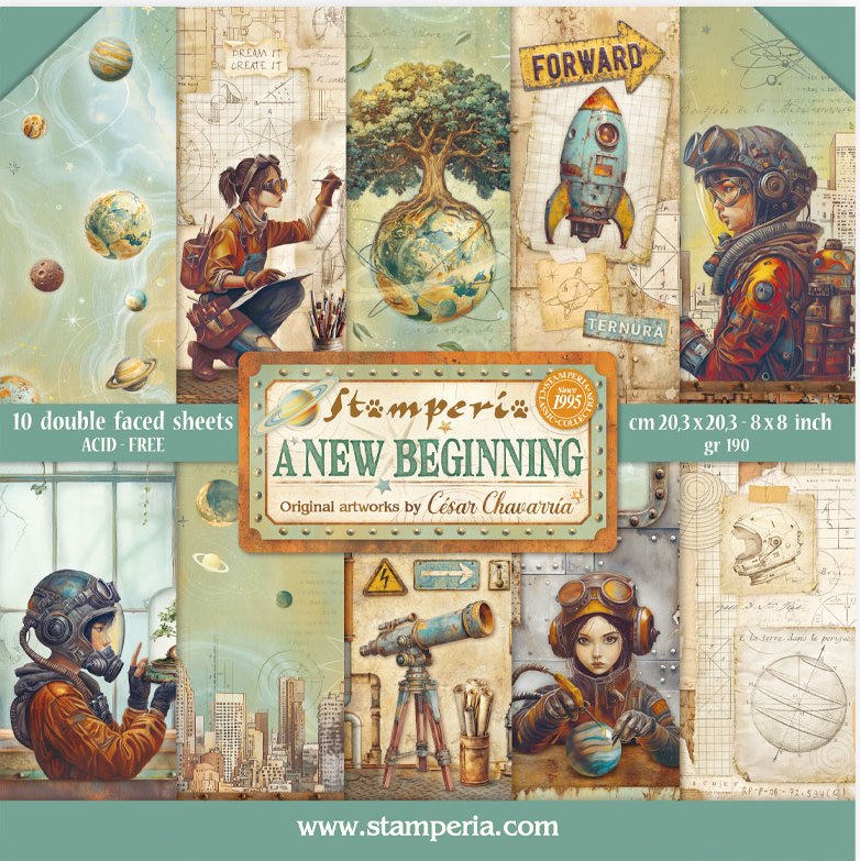 Stamperia A New Beginning 8