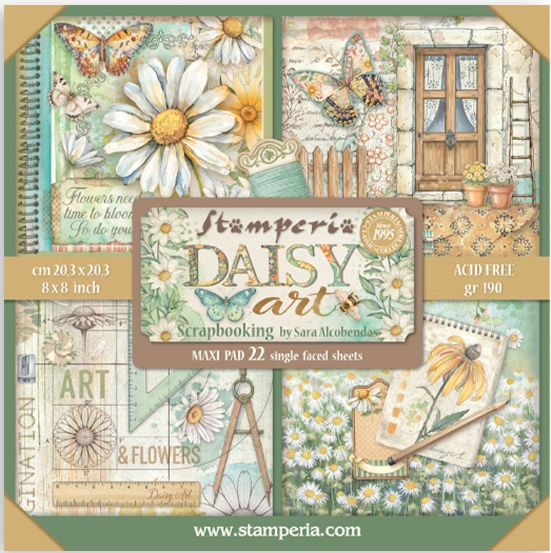 Stamperia Daisy Art 8