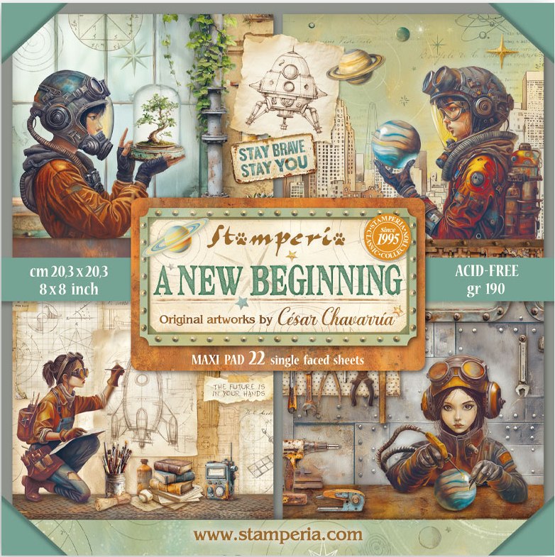 Stamperia A New Beginning 8