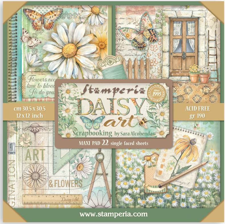 Stamperia Daisy Art 12