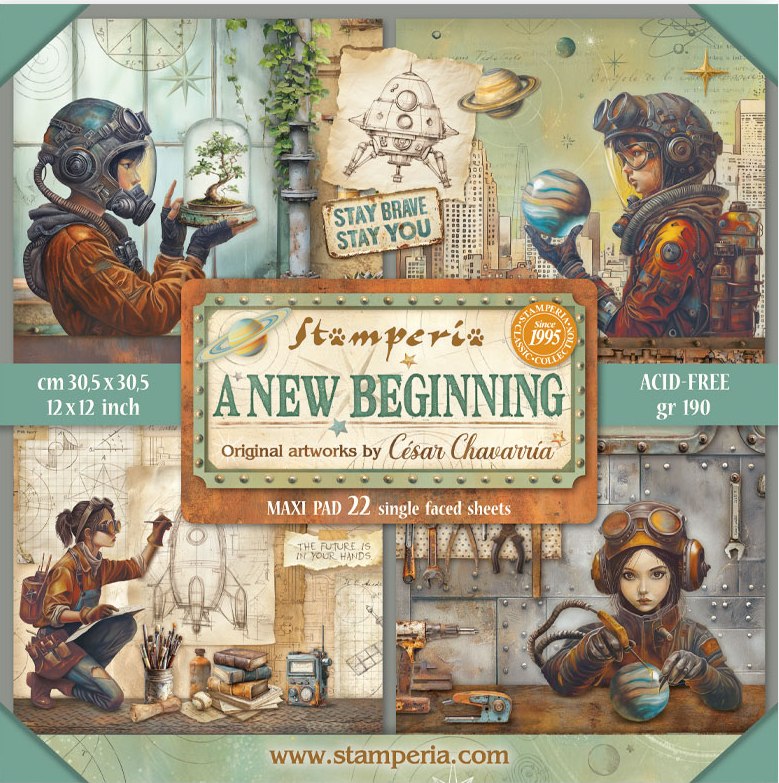 Stamperia A New Beginning 12