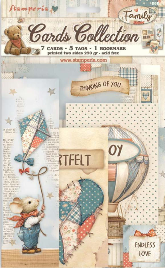 Stamperia Family Cards Collection