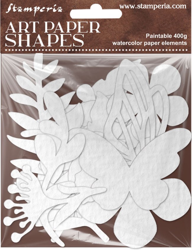 Stamperia All Around Art Paper Shapes Laser Cut (SBCU001) 