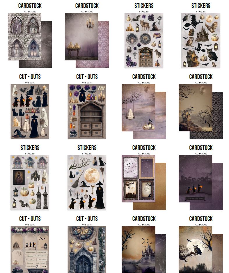Stamperia Halloween Junk Journal
