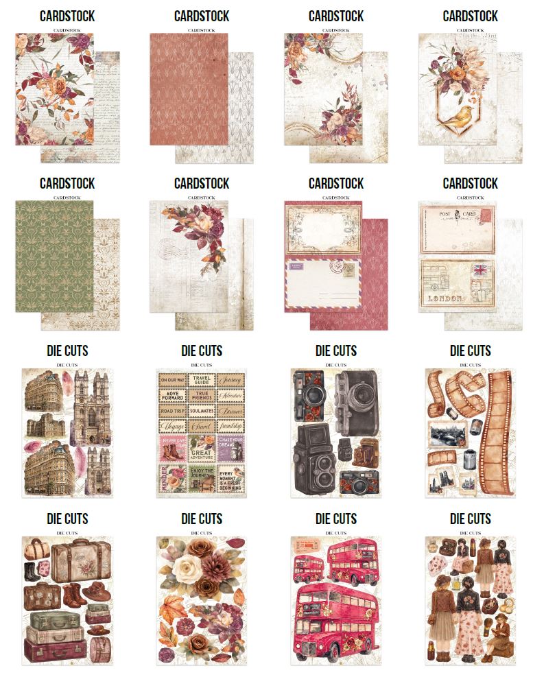 NEW Stamperia Our Way Junk Journal A5 Focus Points (SBJKS09) 