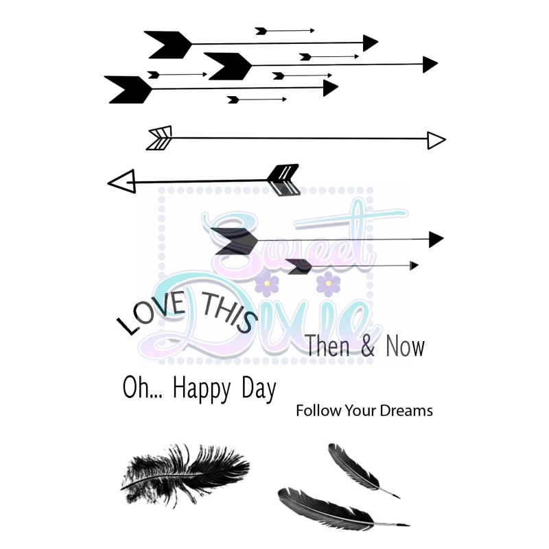 25% OFF: Sweet Dixie Stamps - Follow your dreams (SDCSA6039_