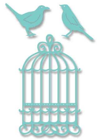 Sweet Dixie Craft Dies -  Bird Cage (026)