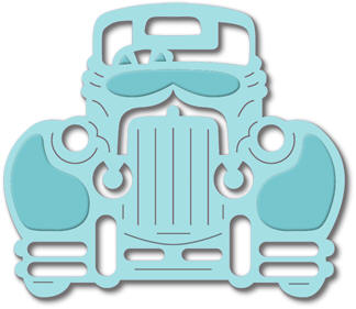 25% OFF SPECIAL: Sweet Dixie Mini Craft Dies -  VINTAGE CAR (SDD112)