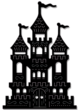 Sweet Dixie Dies - Filigree Fairytale Castle (SDD156)