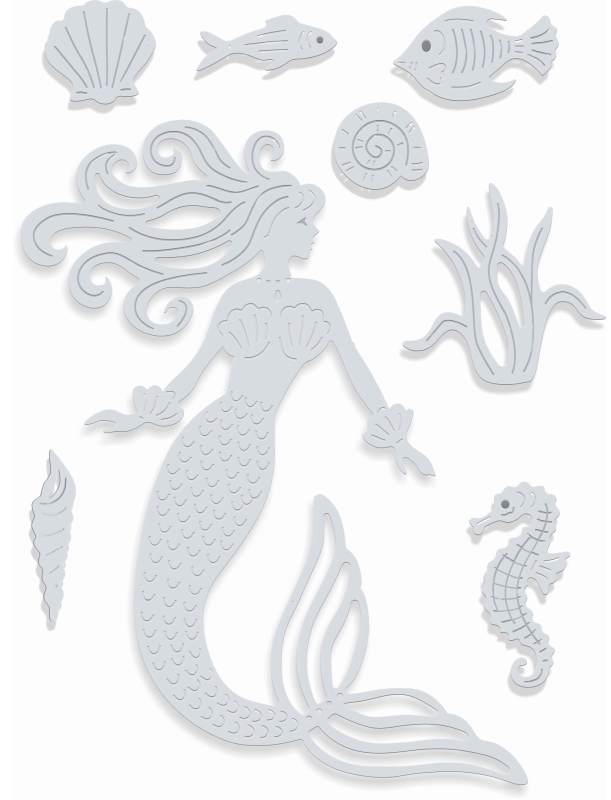 Sweet Dixie Dies - Mermaid (SDD341)