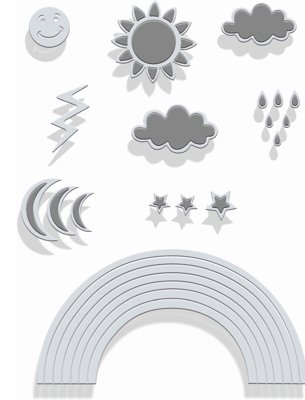 Sweet Dixie Dies - Rainbow (SDD345)