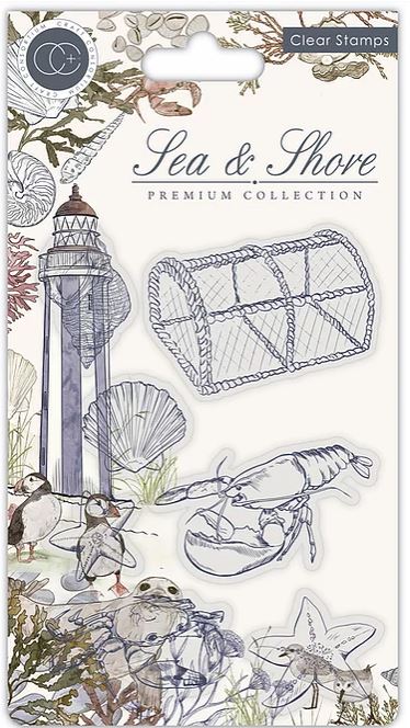 Craft Consortium Sea & Shore  Stamp Set - SEA