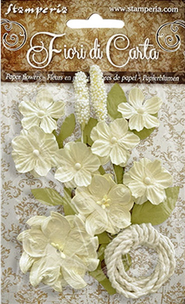 Stamperia Fiori di Carta Gardenia and Spring Flowers SF149 