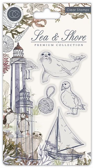 Craft Consortium Sea & Shore  Stamp Set - SHORE