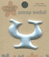 Silver Metal Alphabet - Y