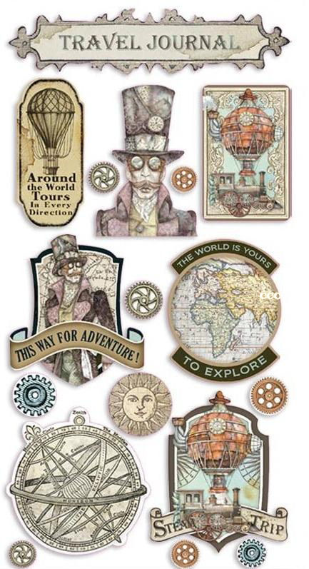 Stamperia Chipboard - SIR VAGABOND