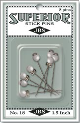 Jenni Bowling Superior Pearl & Rhinestone Stick Pins