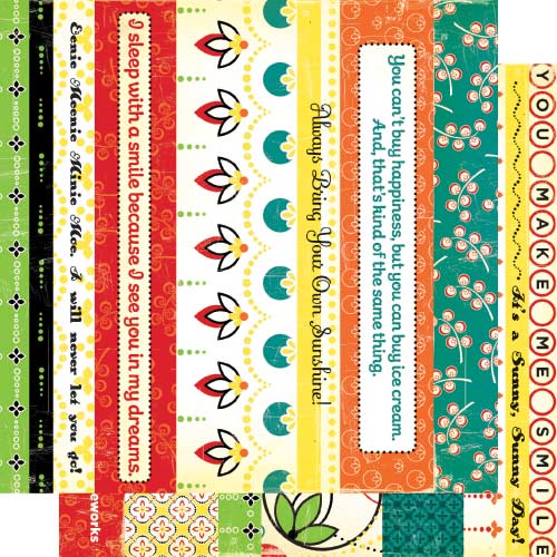 Cosmo Cricket Hello Sunshine - Strip tease