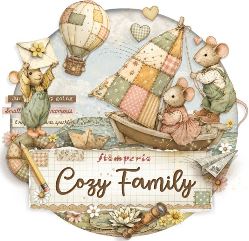 Stamperia Cozy Family