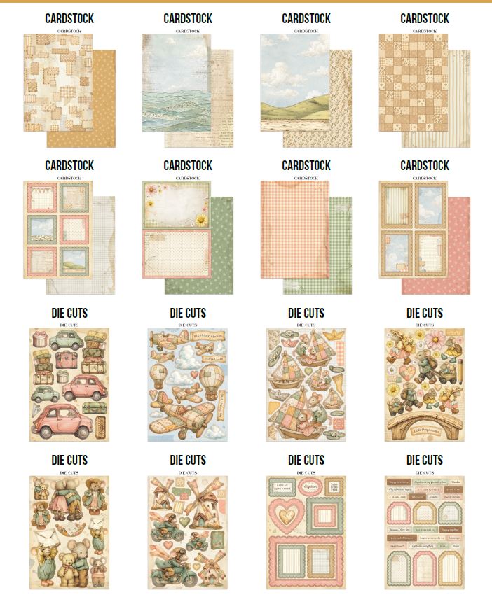 Stamperia Cozy Family Junk Journal A5 Focus Points (SBJKS11) 
