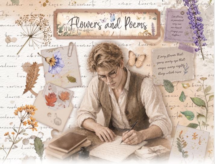 Stamperia Flowers & Poems