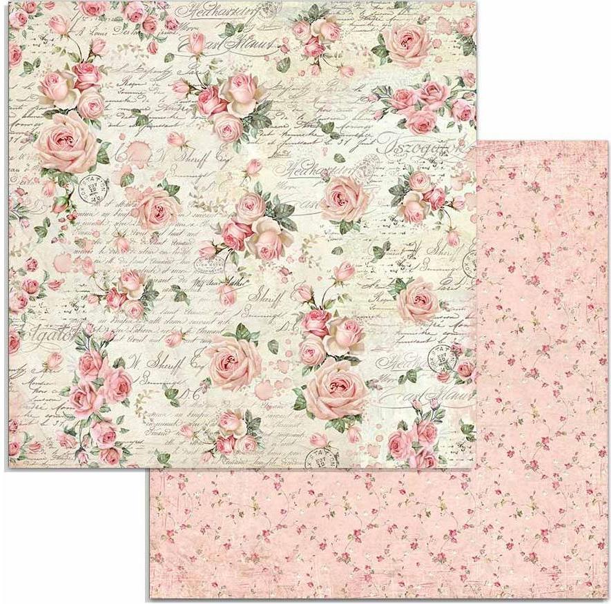 Stamperia Double-Sided Paper - ROSE WALLPAPER (SBB700)