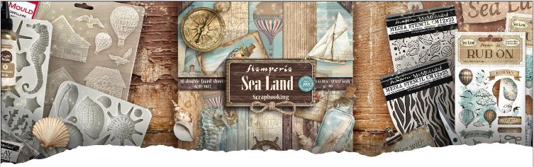 NOW IN STOCK: Stamperia Sea Land 