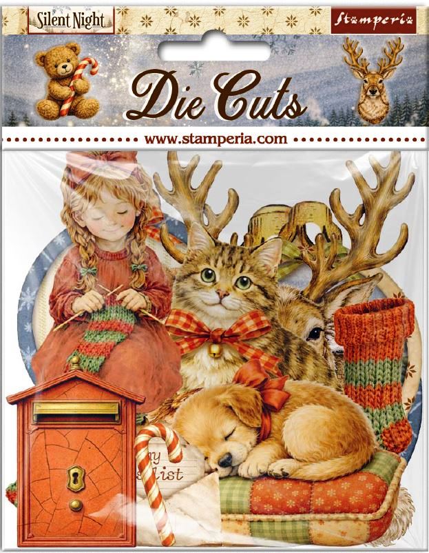 Stamperia Silent Night Die-Cuts