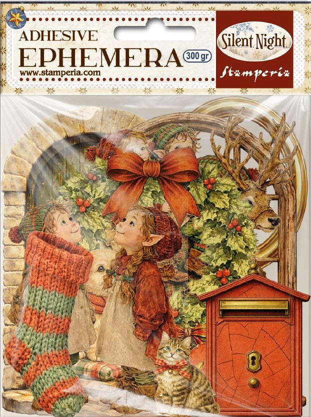 Stamperia Silent Night Ephemera