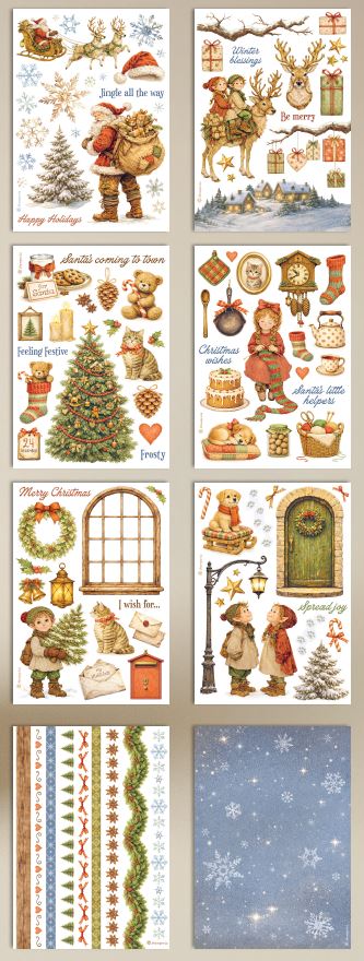 Stamperia Silent Night Washi Pad