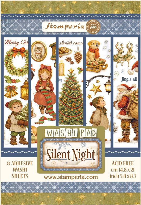 Stamperia Silent Night Washi Pad