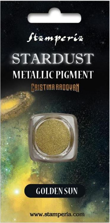 Stamperia Stardust Metallic Pigment GOLDEN SUN