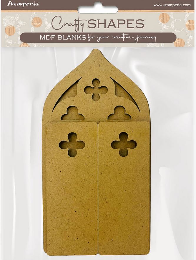 Stamperia Venice City of Art MDF Crafty Shapes Blanks Window (KLSM58) 