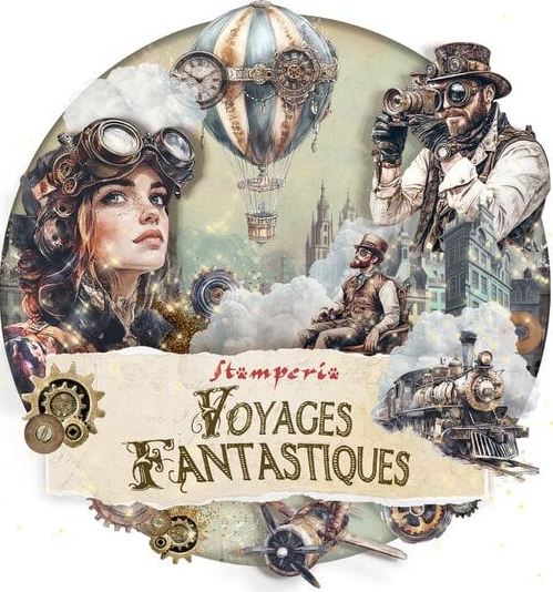 Stamperia Voyages Fantastique Additions -IN STOCK