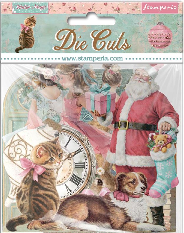 Stamperia Winter Magic Die Cuts Assorted 