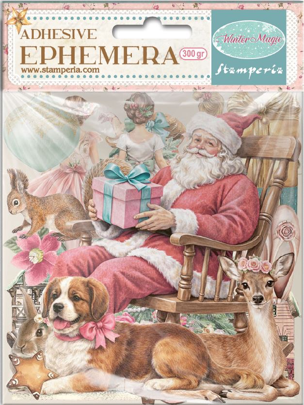 Stamperia Winter Magic Ephemera (DFLCT86) 